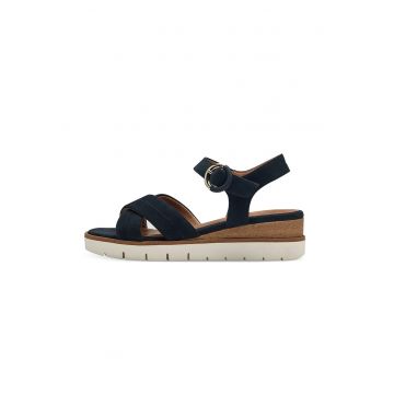 Sandale cu barete incrucisate - Negru