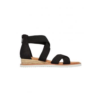 Sandale cu fermoar Desert Kiss - Negru