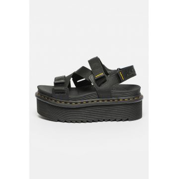 Sandale cu platforma Kimber II - Negru