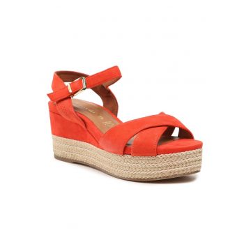 Sandale dama -  302255801 - Piele naturala - Rosu - Rosu
