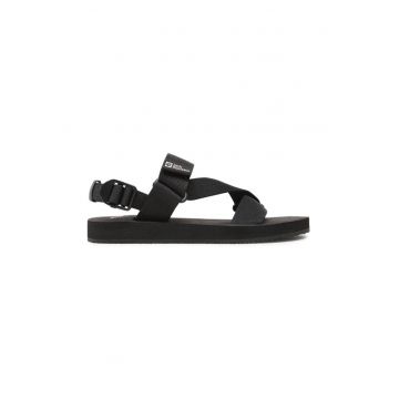 Sandale dama -  302369 - Textil - Negru