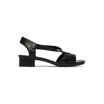Sandale dama -  62662-01 - piele naturala - negru