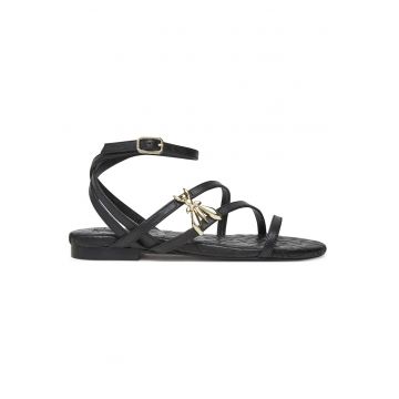 Sandale dama -  K103 - piele naturala - negru - Negru