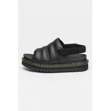 Sandale de piele Kole Athena - Negru