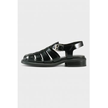 Sandale fisherman din piele Ellis - Negru