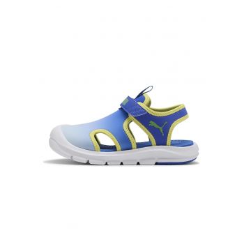 Sandale Fun Racer - Galben/Albastru royal/Alb optic