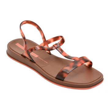 Sandale IPANEMA maro, GLOW TRENDY SAND, din pvc