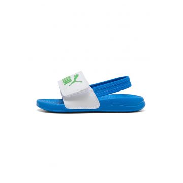 Sandale slingback cu velcro Popcat 20