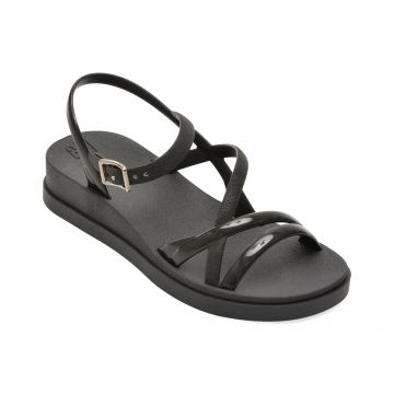 Sandale ZAXY negre, CLASSY SAND, din pvc