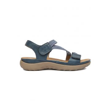 Sandale  albastru piele ecologică - Albastru