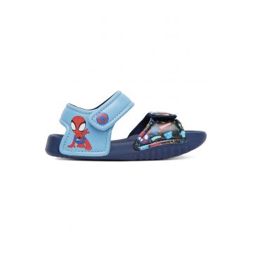 Sandale baieti -  albastru - sintetic - sistem inchidere Velcro