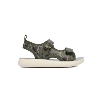 Sandale baieti -  kaki - sintetic - sistem inchidere Velcro