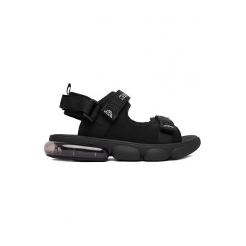 Sandale baieti  model RAPIDO - negru - material textil - cu LED-uri intermitente - sistem de inchidere Velcro - Negru