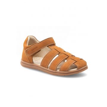 Sandale baieti -  piele velcro - maro - Maro
