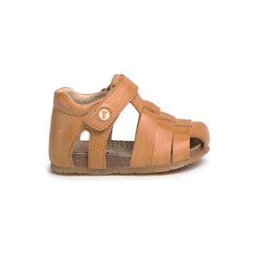 Sandale copii - 35409 -  Piele naturala - Maro