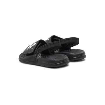 Sandale copii -  negru - plastic - sistem Velcro