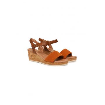 Sandale dama - 2-28326-44 -  Piele naturala - Portocaliu