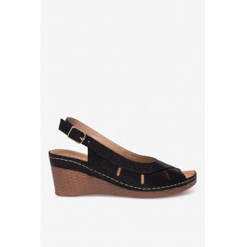 Sandale dama  5905588426868 - Piele naturala - 41 EU - Maro