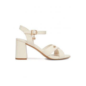 Sandale dama  crem - piele ecologica - Crem