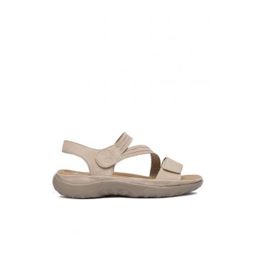 Sandale dama  design confortabil - Bej