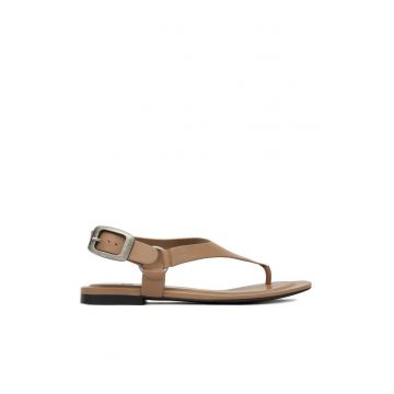 Sandale dama G-Star Raw - piele naturala - inchidere cu catarama - Bej