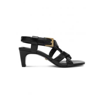 Sandale dama  piele naturala - negru - Negru