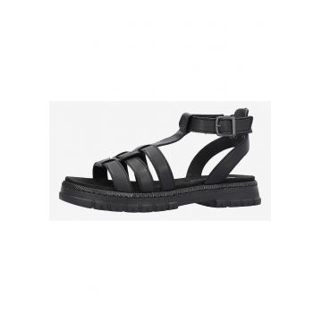 Sandale din piele cu barete multiple