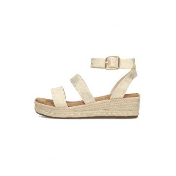 Sandale espadrile June din piele ecologica