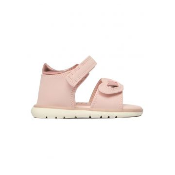 Sandale fete  roz - sintetic - sistem inchidere Velcro
