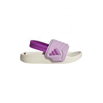 Sandale slingback Adilette - Lila/Alb murdar