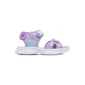 Sandale  violet - sintetic - velcro - Violet