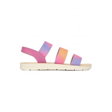 Sandale copii -  multicolor - textil - piele ecologica