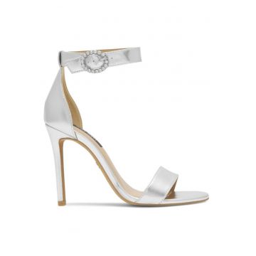 Sandale dama -  517368 - Piele ecologica - Argintiu