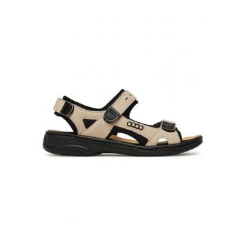Sandale dama  bej - textil - Bej