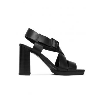 Sandale dama G-Star Raw - toc stabil - Negru