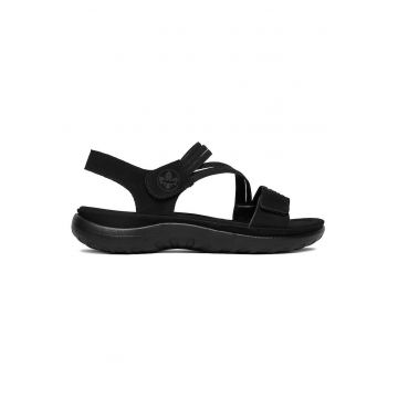 Sandale dama -  negru - piele ecologica - Negru