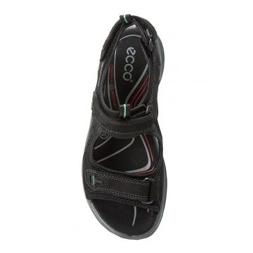 Sandale dama -  piele naturala - negru -
