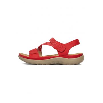 Sandale dama -  rosu - piele ecologica - Rosu