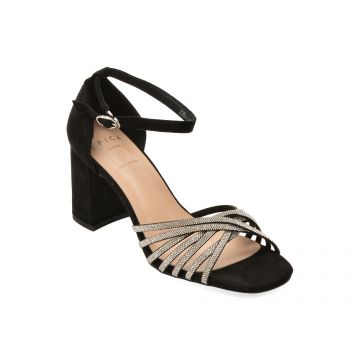 Sandale EPICA negre, 8842600, din piele ecologica
