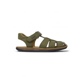 Sandale fisherman de piele Bicho - Verde feriga