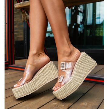 Platforme dama Sunkiss Nude