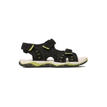 Sandale Baieti -  piele naturala - negru - 31 EU -