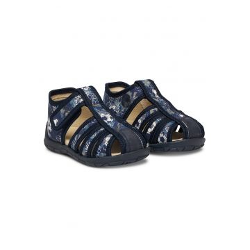 Sandale copii -  bleumarin - material textil