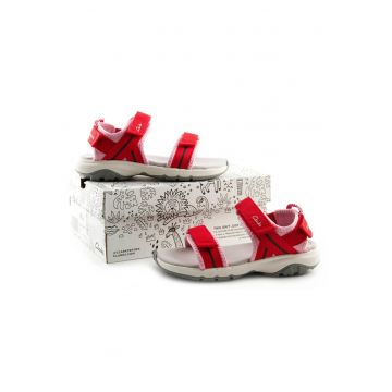 Sandale copii -  Expo Sea K - rosu - textil -