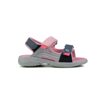 Sandale copii  MACARELLA K - sintetic - velcro - gri - roz