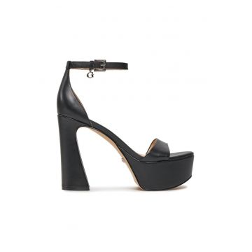 Sandale dama -  303560 - Piele naturala - - Negru