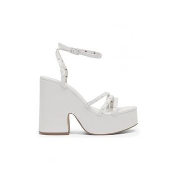 Sandale dama -  590486 - Sintetic - Alb -