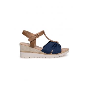 Sandale dama -  590559 - Sintetic/Textil - Bleumarin - Bleumarin