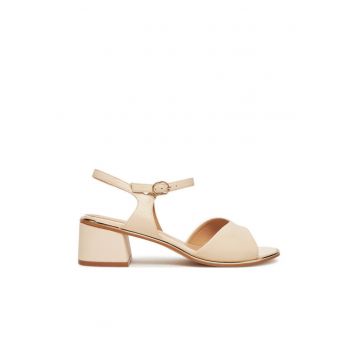 Sandale dama -  WYL3784-1Z - piele naturala - bej