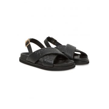 Sandale copii -  Vitello Nero - piele naturala - negru